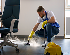 Commercial concrete cleaning for storefronts and parking areas