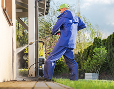 Residential pressure washing service