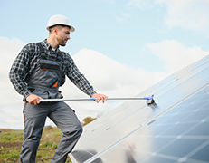 Softwash roof cleaning service